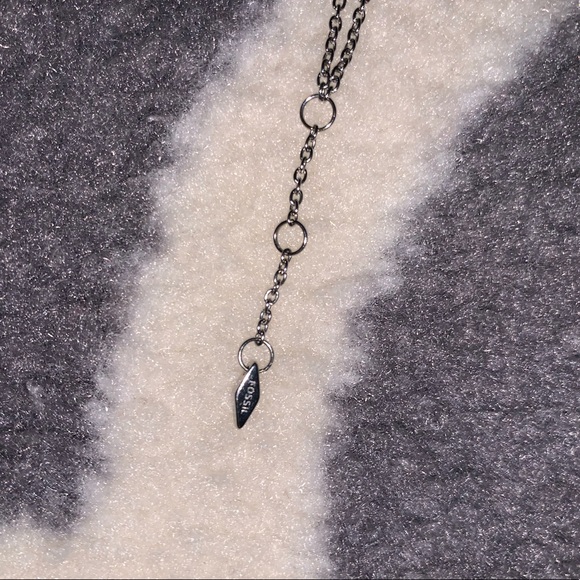 Fossil Double Strand Stainless Steel Heart Bracelet - Picture 3 of 3